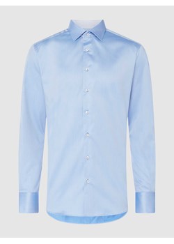 Koszula biznesowa o kroju regular fit z diagonalu ze sklepu Peek&Cloppenburg  w kategorii Koszule męskie - zdjęcie 168316706