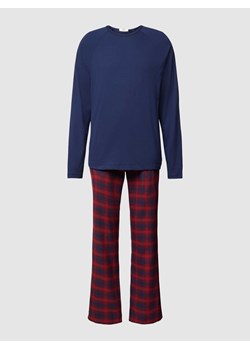 Piżama ze wzorem w szkocką kratę ze sklepu Peek&Cloppenburg  w kategorii Piżamy męskie - zdjęcie 168316928