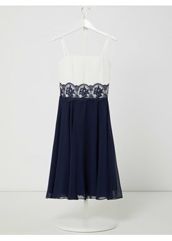 Sukienka z szyfonu z ornamentalną koronką ze sklepu Peek&Cloppenburg  w kategorii Sukienki dziewczęce - zdjęcie 168317009