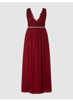 Sukienka wieczorowa PLUS SIZE z tiulu i szyfonu ze sklepu Peek&Cloppenburg  w kategorii Sukienki - zdjęcie 168317116