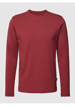Bluzka z długim rękawem z dekoltem okrągłym ze sklepu Peek&Cloppenburg  w kategorii T-shirty męskie - zdjęcie 168317135