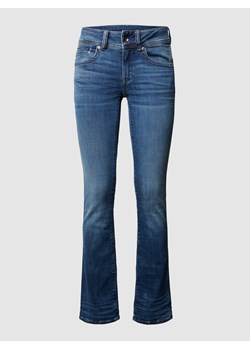 Jeansy o kroju straight fit z patką z guzikiem ze sklepu Peek&Cloppenburg  w kategorii Jeansy damskie - zdjęcie 168317195