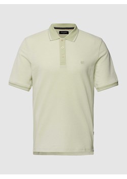 Koszulka polo z paskami w kontrastowym kolorze model ‘BLUWIN’ ze sklepu Peek&Cloppenburg  w kategorii T-shirty męskie - zdjęcie 168317658