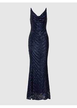 Sukienka wieczorowa z obszyciem cekinami ze sklepu Peek&Cloppenburg  w kategorii Sukienki - zdjęcie 168317697