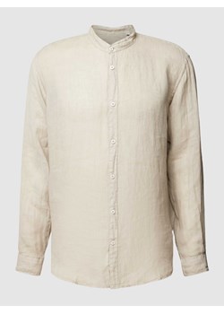 Koszula casualowa z lnu ze stójką ze sklepu Peek&Cloppenburg  w kategorii Koszule męskie - zdjęcie 168318897