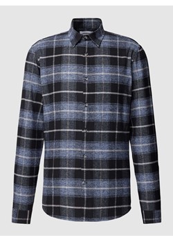 Koszula casualowa o kroju slim fit ze wzorem w kratę ze sklepu Peek&Cloppenburg  w kategorii Koszule męskie - zdjęcie 168318899