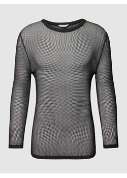 Bluzka z długim rękawem z ażurowym wzorem ze sklepu Peek&Cloppenburg  w kategorii T-shirty męskie - zdjęcie 168318929