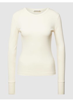 Bluzka z długim rękawem i okrągłym dekoltem model ‘NURIT’ ze sklepu Peek&Cloppenburg  w kategorii Bluzki damskie - zdjęcie 168319058