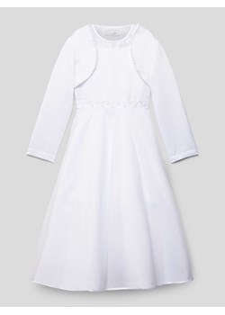 Sukienka o długości do kolan z obszyciem kamieniami stras ze sklepu Peek&Cloppenburg  w kategorii Sukienki dziewczęce - zdjęcie 168319237