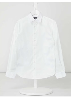 Koszula o kroju slim fit z bawełny ze sklepu Peek&Cloppenburg  w kategorii Koszule chłopięce - zdjęcie 168319268