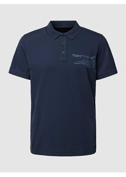 Koszulka polo z nadrukiem z logo ze sklepu Peek&Cloppenburg  w kategorii T-shirty męskie - zdjęcie 168319526