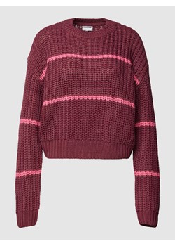 Sweter z dzianiny ze wzorem w paski model ‘CHARLIE’ ze sklepu Peek&Cloppenburg  w kategorii Swetry damskie - zdjęcie 168319908