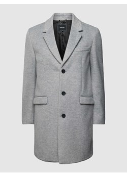 Krótki płaszcz z kieszeniami z patką ze sklepu Peek&Cloppenburg  w kategorii Płaszcze męskie - zdjęcie 168319917