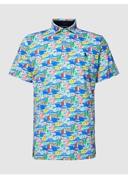 Koszulka polo z nadrukiem na całej powierzchni ze sklepu Peek&Cloppenburg  w kategorii T-shirty męskie - zdjęcie 168319976
