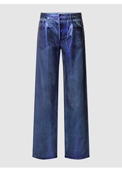 Jeansy o luźnym kroju z detalem z logo ze sklepu Peek&Cloppenburg  w kategorii Jeansy damskie - zdjęcie 168320155