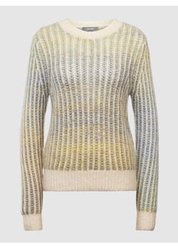 Sweter z dzianiny z dodatkiem wełny z alpaki model ‘Gisla Margo’ ze sklepu Peek&Cloppenburg  w kategorii Swetry damskie - zdjęcie 168320175