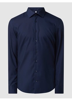 Koszula biznesowa o kroju slim fit z popeliny ze sklepu Peek&Cloppenburg  w kategorii Koszule męskie - zdjęcie 168320378
