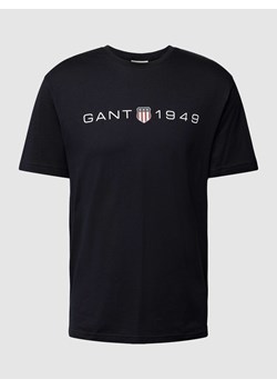 T-shirt z nadrukiem z logo ze sklepu Peek&Cloppenburg  w kategorii T-shirty męskie - zdjęcie 168320576