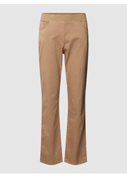 Spodnie materiałowe z 5 kieszeniami model ‘PAMINA’ ze sklepu Peek&Cloppenburg  w kategorii Spodnie damskie - zdjęcie 168320727