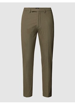 Spodnie do garnituru ze skróconymi nogawkami model ‘Beppe’ ze sklepu Peek&Cloppenburg  w kategorii Spodnie męskie - zdjęcie 168321048