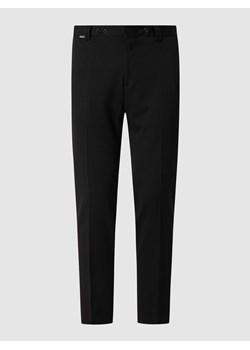 Spodnie materiałowe o prostym kroju z dodatkiem streczu model ‘Cijuno’ ze sklepu Peek&Cloppenburg  w kategorii Spodnie męskie - zdjęcie 168321146
