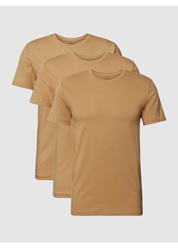 T-shirt z wyhaftowanym logo w zestawie 3 szt. ze sklepu Peek&Cloppenburg  w kategorii T-shirty męskie - zdjęcie 168321349