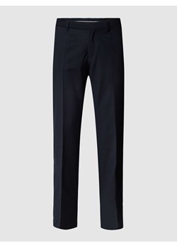 Spodnie do garnituru o kroju slim fit z wpuszczanymi kieszeniami model ‘Genius’ ze sklepu Peek&Cloppenburg  w kategorii Spodnie męskie - zdjęcie 168321367