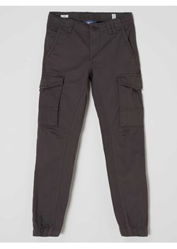 Spodnie cargo o kroju slim fit z dodatkiem streczu model ‘Paul’ ze sklepu Peek&Cloppenburg  w kategorii Spodnie chłopięce - zdjęcie 168322298