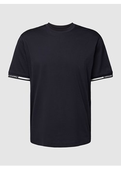 T-shirt z detalami z logo ze sklepu Peek&Cloppenburg  w kategorii T-shirty męskie - zdjęcie 168322876
