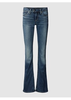 Jeansy o kroju slim fit z poszerzaną nogawką i 5 kieszeniami model ‘TUESDAY’ ze sklepu Peek&Cloppenburg  w kategorii Jeansy damskie - zdjęcie 168323265