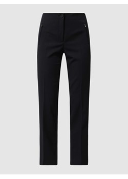 Spodnie materiałowe o kroju slim fit z dodatkiem streczu model ‘Jane’ ze sklepu Peek&Cloppenburg  w kategorii Spodnie damskie - zdjęcie 168323355