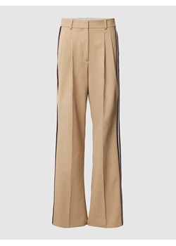 Spodnie z zakładkami w pasie ze sklepu Peek&Cloppenburg  w kategorii Spodnie damskie - zdjęcie 168323367