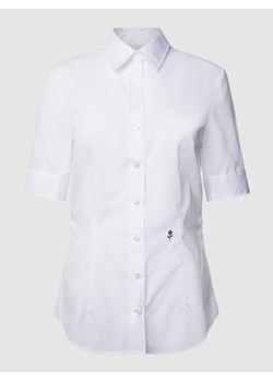Bluzka koszulowa z haftowanymi ozdobnymi motywami ze sklepu Peek&Cloppenburg  w kategorii Koszule damskie - zdjęcie 168323418