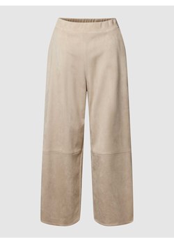 Spodnie z imitacji skóry model ‘ALBORE’ ze sklepu Peek&Cloppenburg  w kategorii Spodnie damskie - zdjęcie 168323595