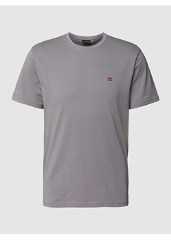 T-shirt z wyhaftowanym logo model ‘SALIS’ ze sklepu Peek&Cloppenburg  w kategorii T-shirty męskie - zdjęcie 168323987