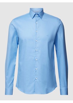 Koszula biznesowa o kroju slim fit z kołnierzykiem typu kent model ‘Bari’ ze sklepu Peek&Cloppenburg  w kategorii Koszule męskie - zdjęcie 168324046