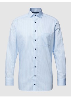 Koszula biznesowa o kroju Modern Fit z kołnierzykiem typu kent ze sklepu Peek&Cloppenburg  w kategorii Koszule męskie - zdjęcie 168324177