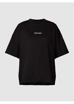 T-shirt o kroju oversized z nadrukiem z logo model ‘ARENDAL’ ze sklepu Peek&Cloppenburg  w kategorii Bluzki damskie - zdjęcie 168324225