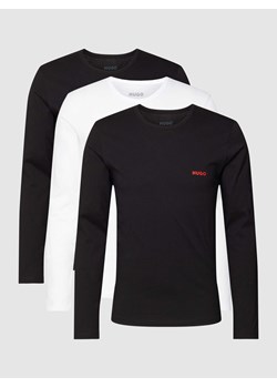 Bluzka z długim rękawem i detalem z logo ze sklepu Peek&Cloppenburg  w kategorii Piżamy męskie - zdjęcie 168324388
