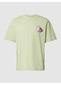 T-shirt z nadrukiem z logo model ‘LAKAM’ ze sklepu Peek&Cloppenburg  w kategorii T-shirty męskie - zdjęcie 168324555