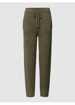 Spodnie materiałowe z frotą ze sklepu Peek&Cloppenburg  w kategorii Spodnie damskie - zdjęcie 168324595