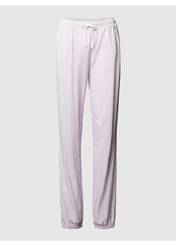 Spodnie od piżamy ze wzorem w paski model ‘Everyday’ ze sklepu Peek&Cloppenburg  w kategorii Piżamy damskie - zdjęcie 168324925