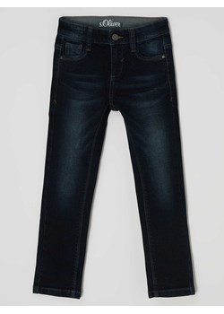 Jeansy o kroju slim fit z dodatkiem streczu ze sklepu Peek&Cloppenburg  w kategorii Spodnie chłopięce - zdjęcie 168325385