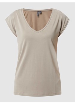 T-shirt z mieszanki modalu model ‘Kamala’ ze sklepu Peek&Cloppenburg  w kategorii Bluzki damskie - zdjęcie 168325478
