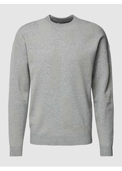 Sweter z dzianiny z fakturowanym wzorem ze sklepu Peek&Cloppenburg  w kategorii Swetry męskie - zdjęcie 168326259