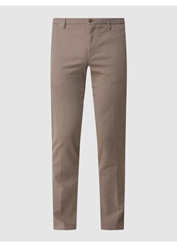 Spodnie materiałowe o kroju slim fit z dodatkiem streczu model ‘CiBrody’ ze sklepu Peek&Cloppenburg  w kategorii Spodnie męskie - zdjęcie 168326559