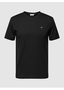 T-shirt z detalem z logo ze sklepu Peek&Cloppenburg  w kategorii T-shirty męskie - zdjęcie 168326696