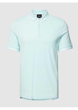 Koszulka polo z detalami z logo ze sklepu Peek&Cloppenburg  w kategorii T-shirty męskie - zdjęcie 168327167