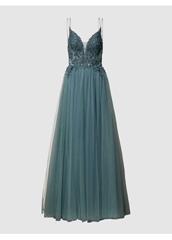 Sukienka wieczorowa z ozdobnym obszyciem ze sklepu Peek&Cloppenburg  w kategorii Sukienki - zdjęcie 168327217