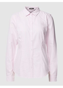 Bluzka koszulowa ze wzorem w paski ze sklepu Peek&Cloppenburg  w kategorii Koszule damskie - zdjęcie 168327369
